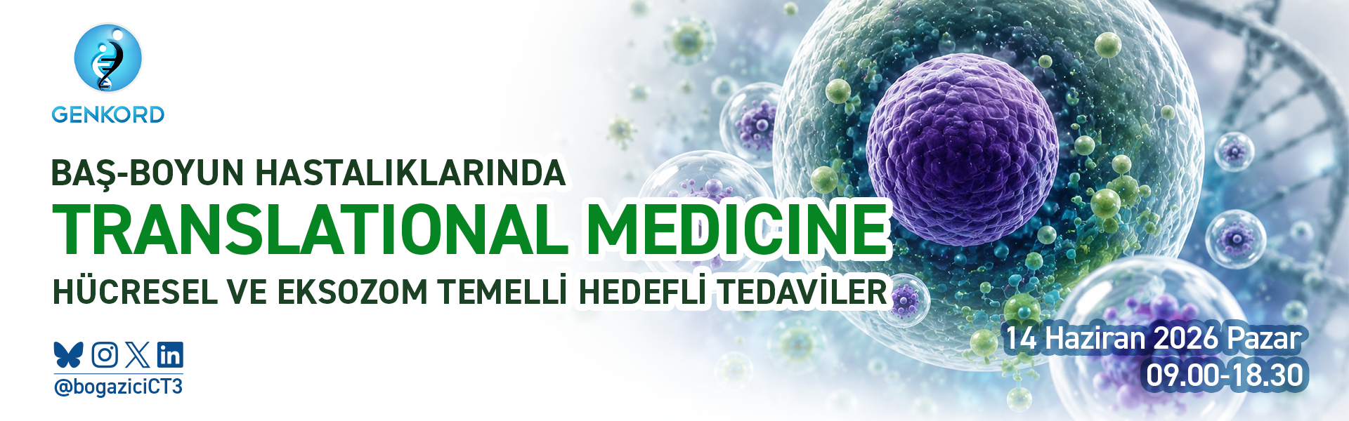 Baş-Boyun Hastalıklarında Translational Medicine: Hücresel ve Eksozom Temelli Hedefli Tedaviler Eğitimi
